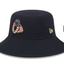 Men's Baltimore Orioles New Era Navy 2023 Fourth of July Bucket Hat