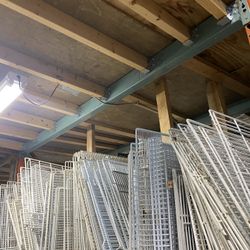 Lot Of Refrigerator and Cooking Equipment shelving