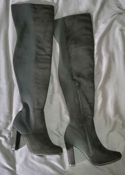 Fashion Nova High Thigh Heel Boots