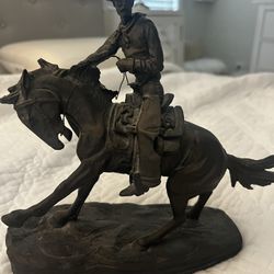 Frederic Remington Statue The Cowboy New England Collector's
