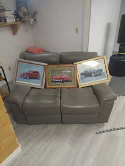 Framed Classic Car Photographs