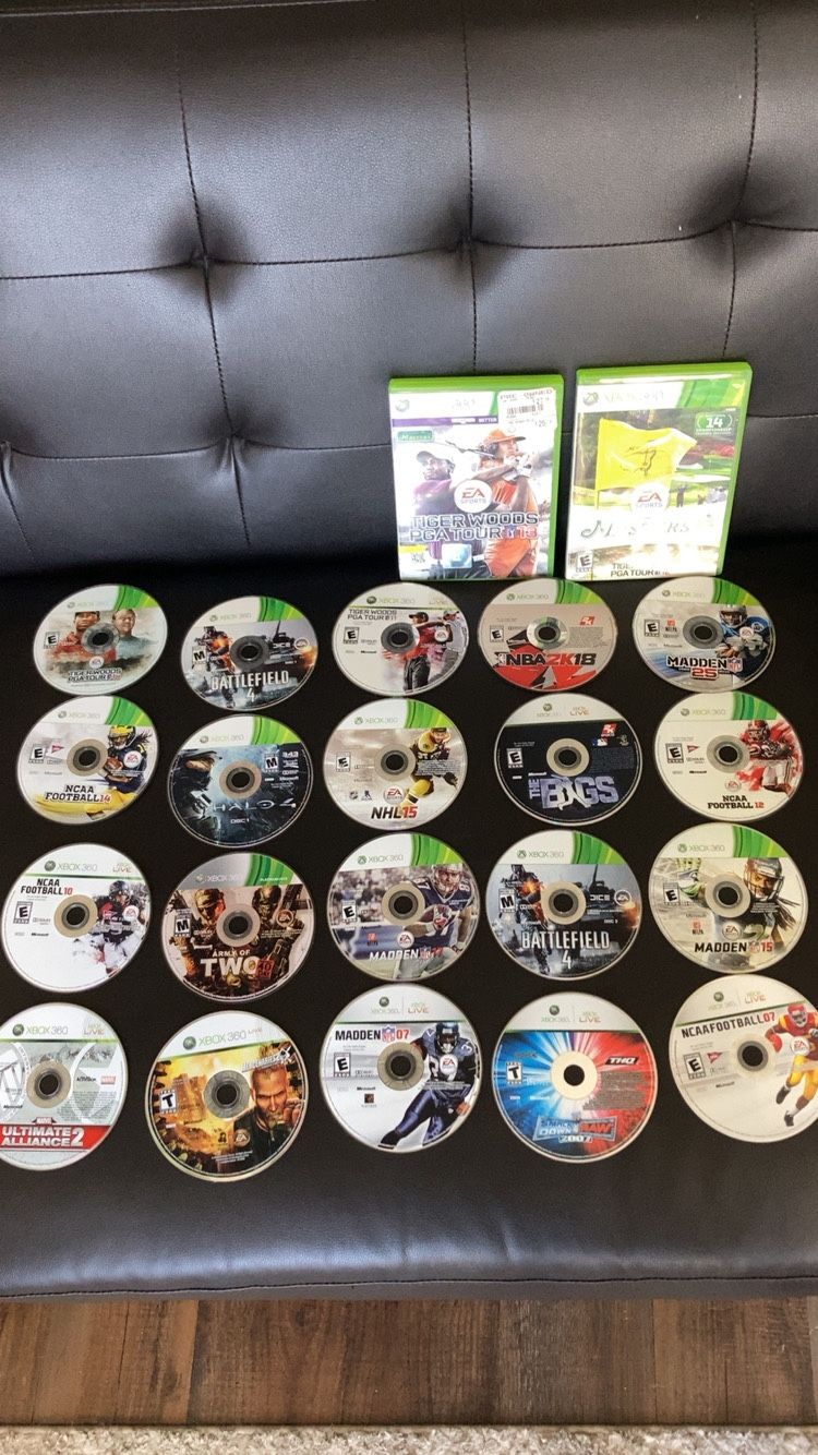 Xbox 360 Games And All Time Classic DVDs
