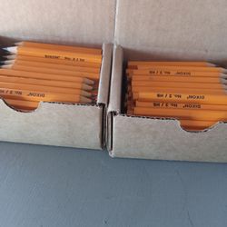 2 Boxes Of New No 2 Golf Pencils 125 Count