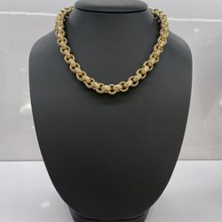 14-Karat ROLLO GOLD PENDANT