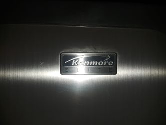 Kenmore Elite stainless steel refrigerator