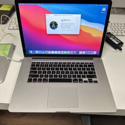 Apple 15” MacBook Pro 2014 Retina 2.5ghz Quad Core i7 16gb RAM 512gb Flash 2gb Dedicated Nvidia Graphics Card macOS Big Sur 
