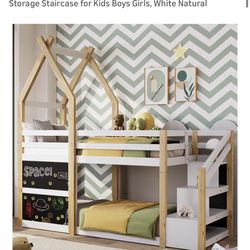 Bunk bed with stairs