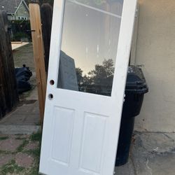 Exterior Entry  Door With Glass 32 X 79