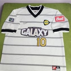 Jersey LA GALAXY 1997. 3ER KIT. 10.CIENFUEGOS .XL
