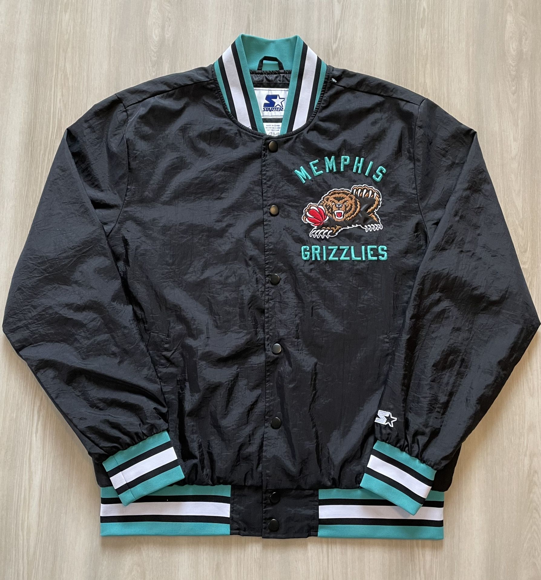 Vintage Memphis Grizzlies Starter Jacket Mens XL