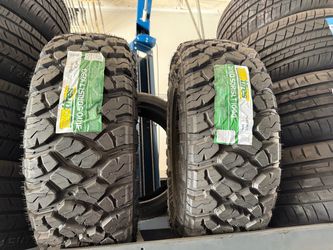 2 NEW TBB MUD TERRAIN TIRES – 31x10.50R15