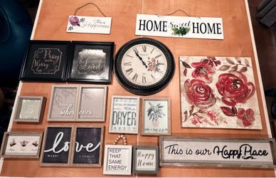 Picture Frames and Artwork Decor