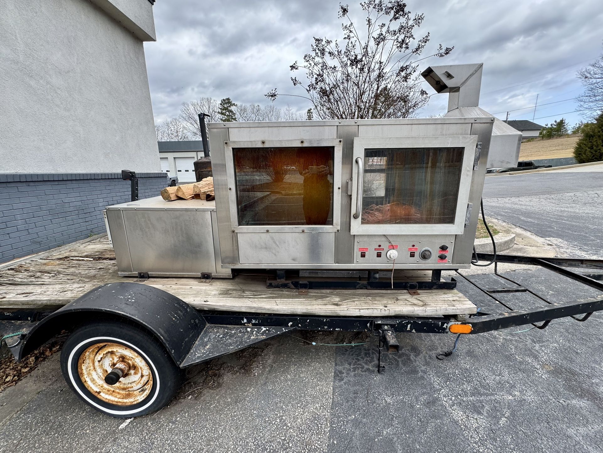 Custom Built Bbq Smoker