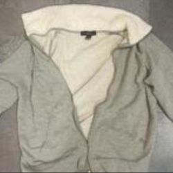 Women Gray Zipup Jacket