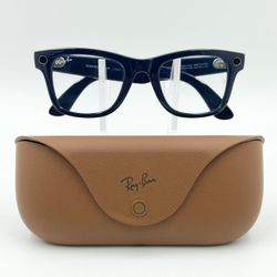 Ray-Ban Meta Wayfarer Gen 2 Cosmic Blue Transitions RW4012 6628MF Smart Glasses