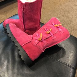Kids Boots Pediped Size 31(13.5) Pink