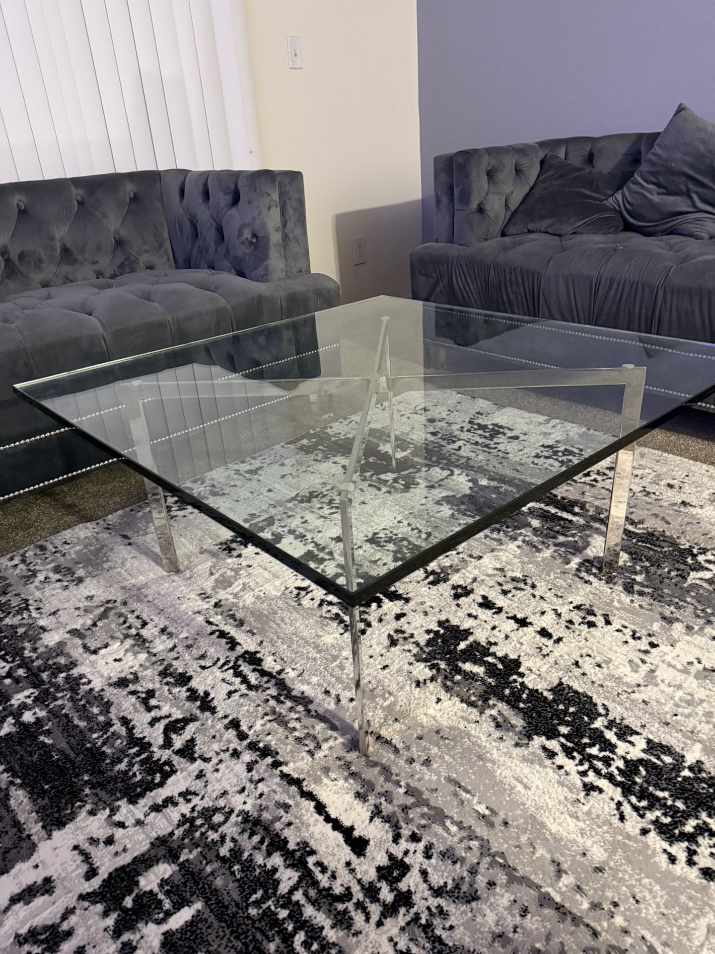 Glass Coffee Table 