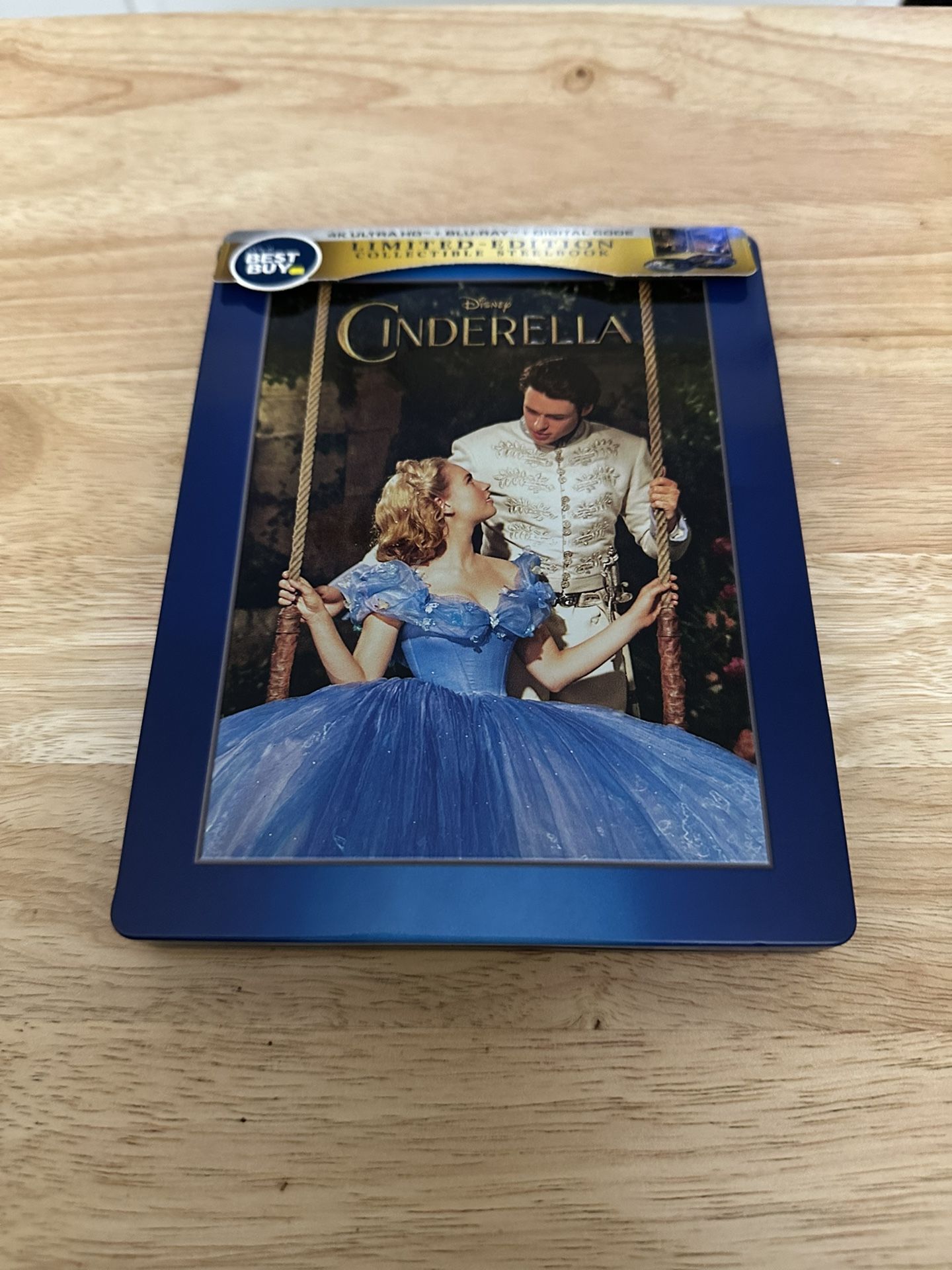 Cinderella (Live Action) 4k Steelbook
