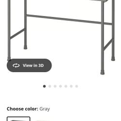 Ikea HAUGA Desk Grey, New In Box!!!!!