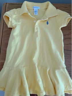 RL polo dress, 12m
