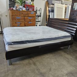 Queen Bed And Mattress