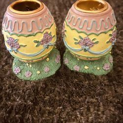 Easter egg candle Holders