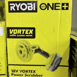 Ryobi 18V VORTEX Power Scrubber (new) 