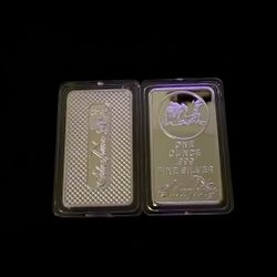 1 oz .999 Fine Silver Bar (Sealed)