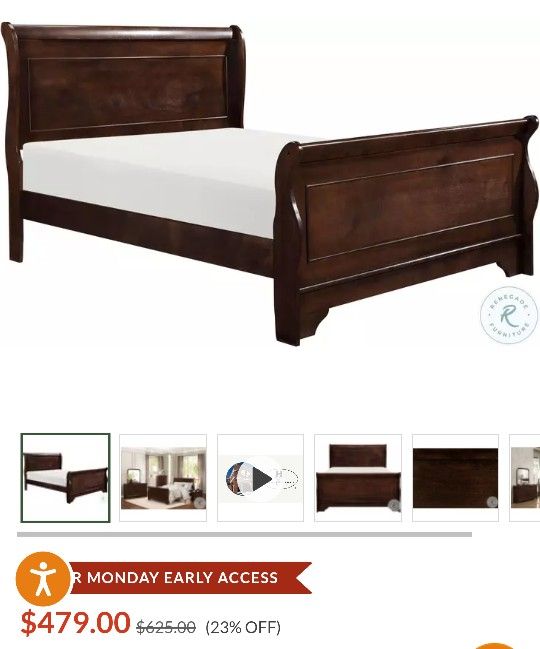 Sleigh Bed