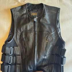 Used Leather Biking Gear + Van Heusen XXL Leather Jacket