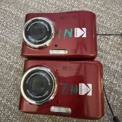 Kodak PIXPRO FZ45 Compact Digital Camera 4x Optical Zoom Red