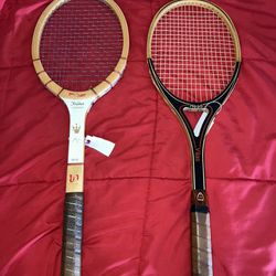 Vintage Wilson Jack Kramer Tennis Racket 