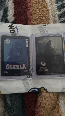 Los Angeles Dodgers x Godzilla Minus Zero 1(contact info removed) Card New