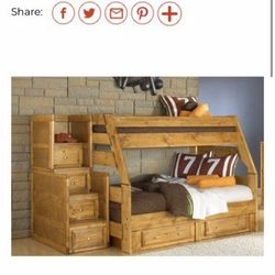 5 piece bedroom set bunk beds