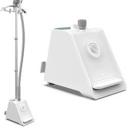 Brand New Upright Clothes Steamer - Professional Standing Garment Steamer & Foot Pedal - Half Gallon