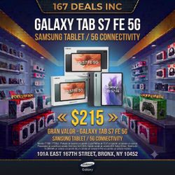 Galaxy Tab S7 FE 5G handset only