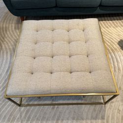 Square Tufted Ottoman 