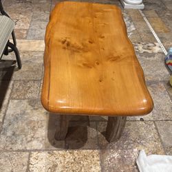 Reduced! 600 Year Old Cypress Handmade Table - One Of A Kind