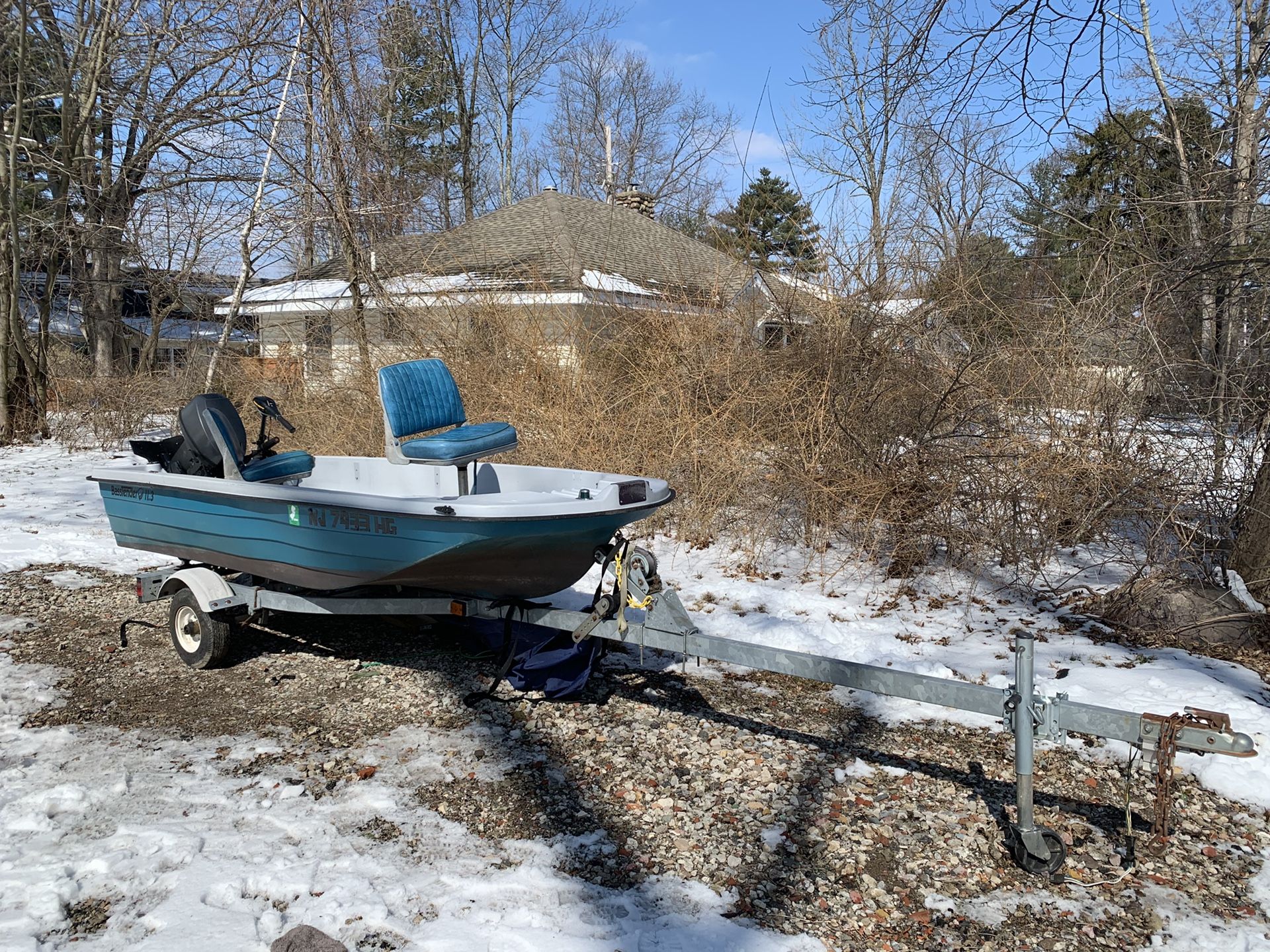 Basstender 11.3 with trailer for Sale in Hewitt, NJ OfferUp