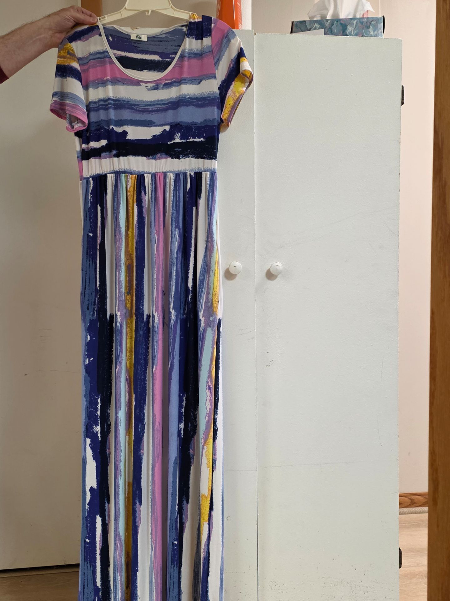 Watercolor Maxi Dress