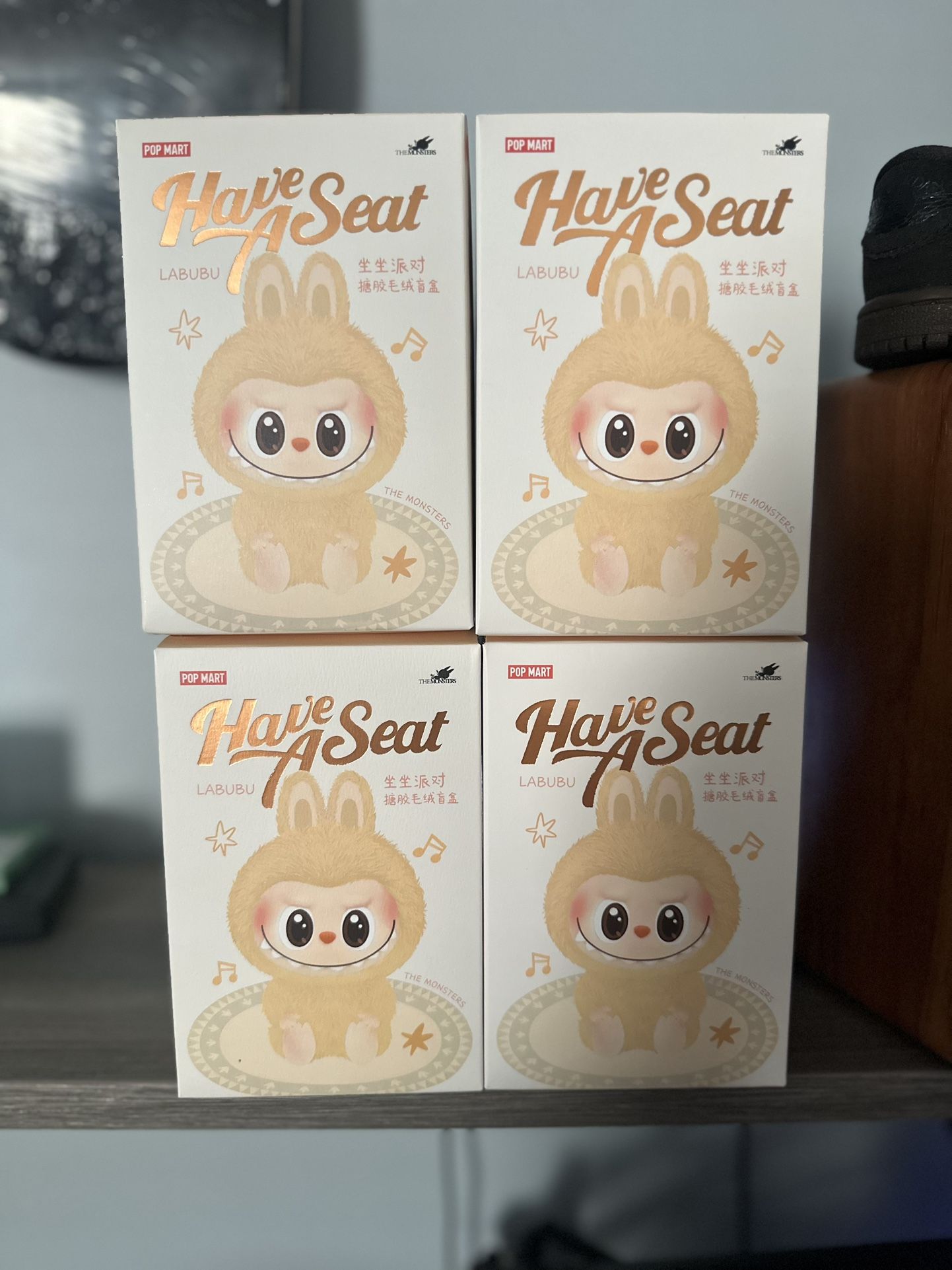 POP MART Have A Seat LABUBU Vinyl Plush SEALED