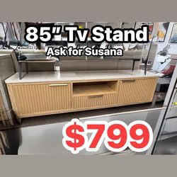 85’ tv stand