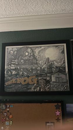 The Fog glow in the dark print