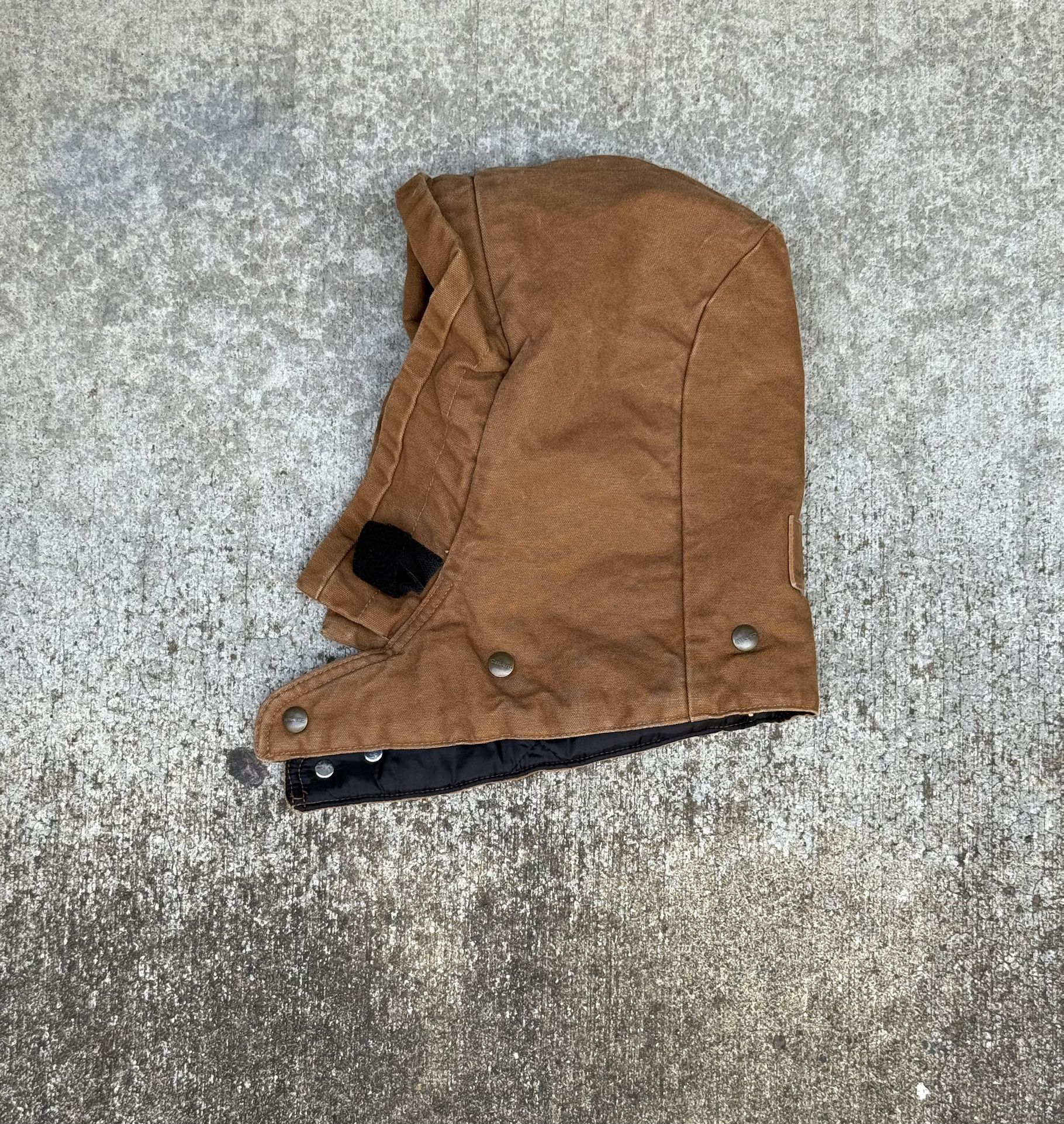 Carhartt Vintage Snap On Hoods - One Size Fits All - Brown, Carhartt Brown