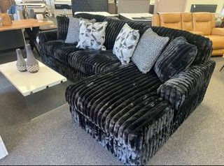 Sectional In Black