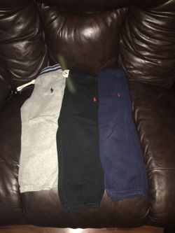 3 boys polo sweat pants