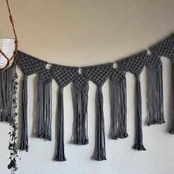 Grey Macrame