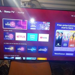 TCL 55 inch smart TV 4 k
