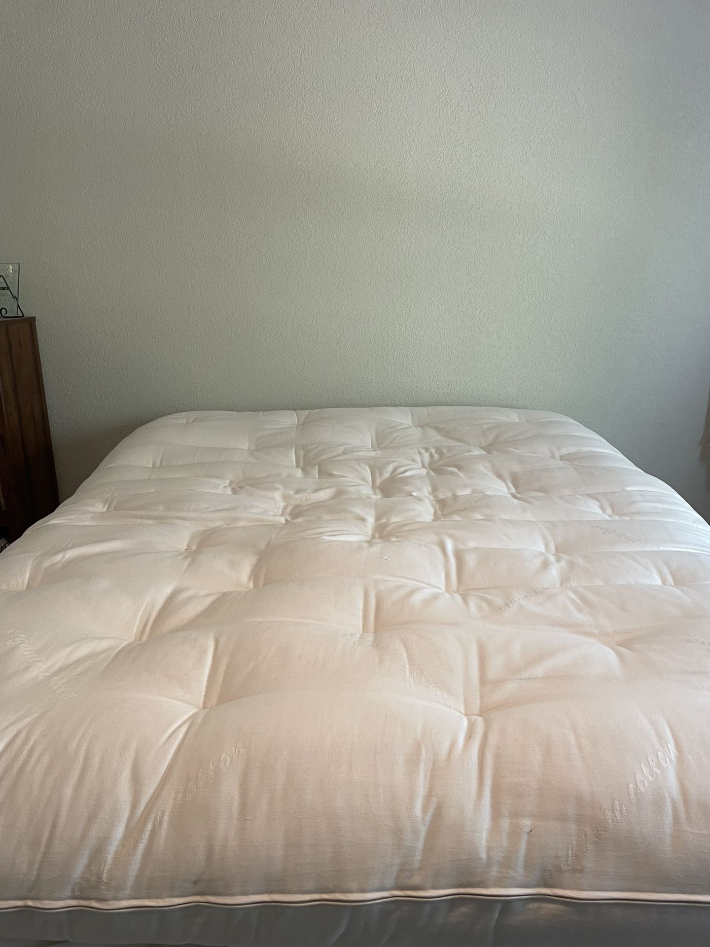 USED Teddy Certified Organic Wool Mattress | Organic Wool Futon Mattress | All Wool Mattress Soft