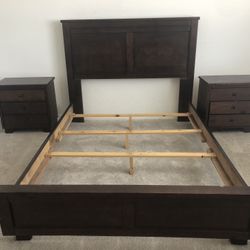 Wood Queen Bed Frame 